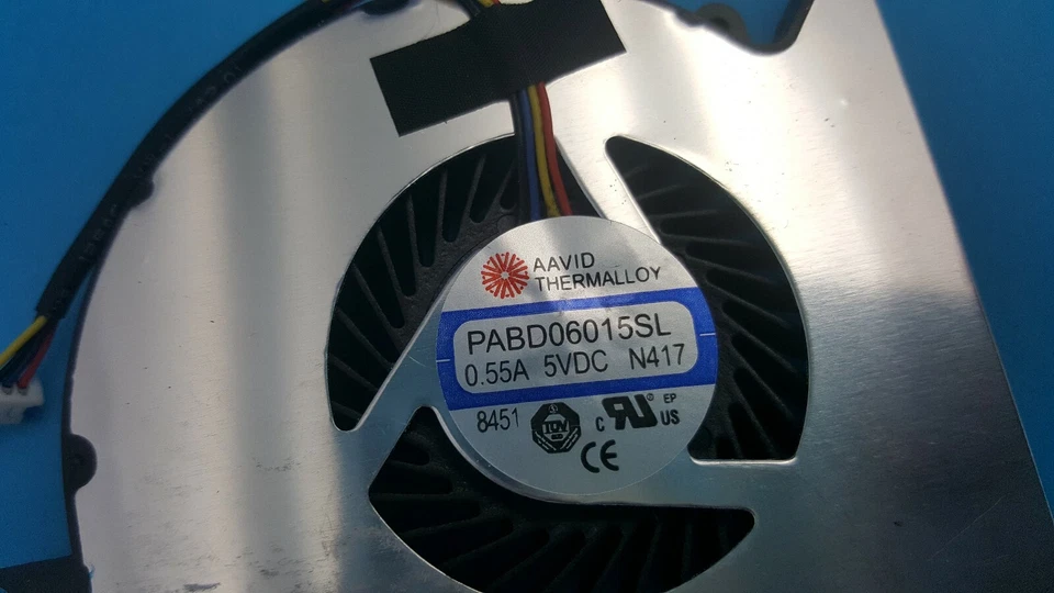 Lüfter CPU Fan MSI GE63 L+R 4 PIN PABD06015SL - Bild 3 von 4