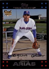 2007 Topps #286 Joaquin Arias (RC) - NM
