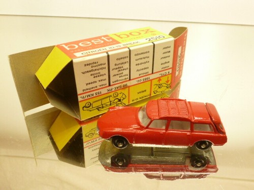 BESTBOX 2510 CITROEN ID 19 BREAK - RED L6.5cm rare - GOOD CONDITION IN BOX - 246 - Picture 6 of 8