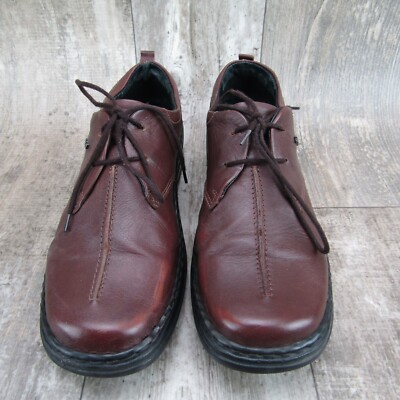 Josef Seibel Oxfords Split Toe Lace Up Leather Shoes Mens 40  display picture 3