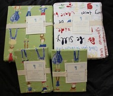NWT PBK 7 pieces Happy Children Duvet  Play Outside Sheet Bedding Set Full