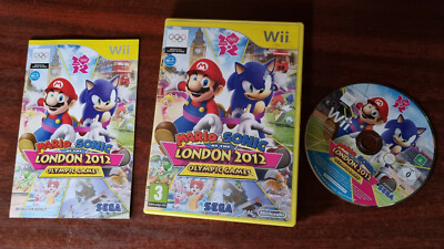 NINTENDO WII - MARIO SONIC LONDON OLYMPISCHE SPIELE 2012 #G134