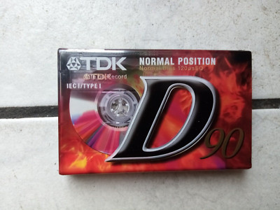 TDK -D90 -   90 min. Musik LeerCassette (zum aufnehmen)  -top. -ovp.  ##....ll
