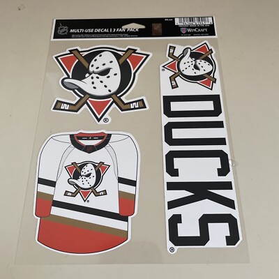Mighty Ducks Decal Decals   fan Pack   official NHL Wild Wing Hydro Flask
