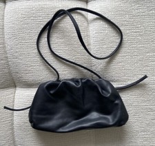 Steve Madden Small clutch black long strap Retro, Rocker, 80's vibe