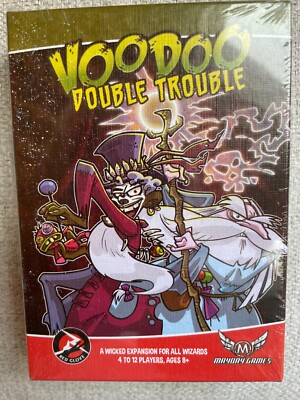 VOODOO DOUBLE TROUBLE WICKED EXPANSION FOR ALL WIZARDS CARD GAME NEW IN BOX