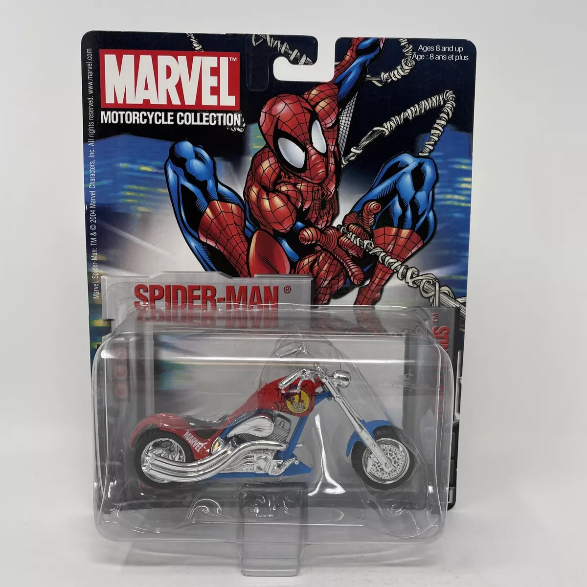 Marvel Motorcycle Collection Spider-Man Heavy Winds Series 3 Maisto Die Cast