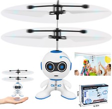 Flying Toys for Boys Girls 3 4 5 6 7 8 Year Old Minidrone Flying Robot for Kids