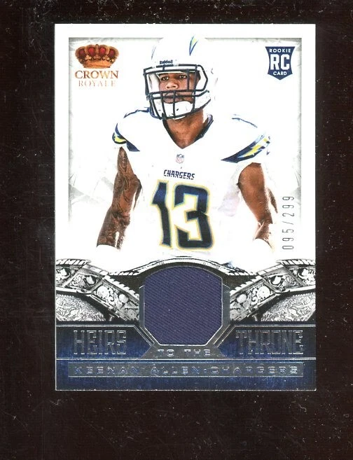 Keenan Allen Panini Crown Royale Rookie Royalty Materials #17 Base