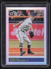 2019 Panini Donruss Hoby Milner #202 Gold Holo Press Proof 5/5 Tampa Bay