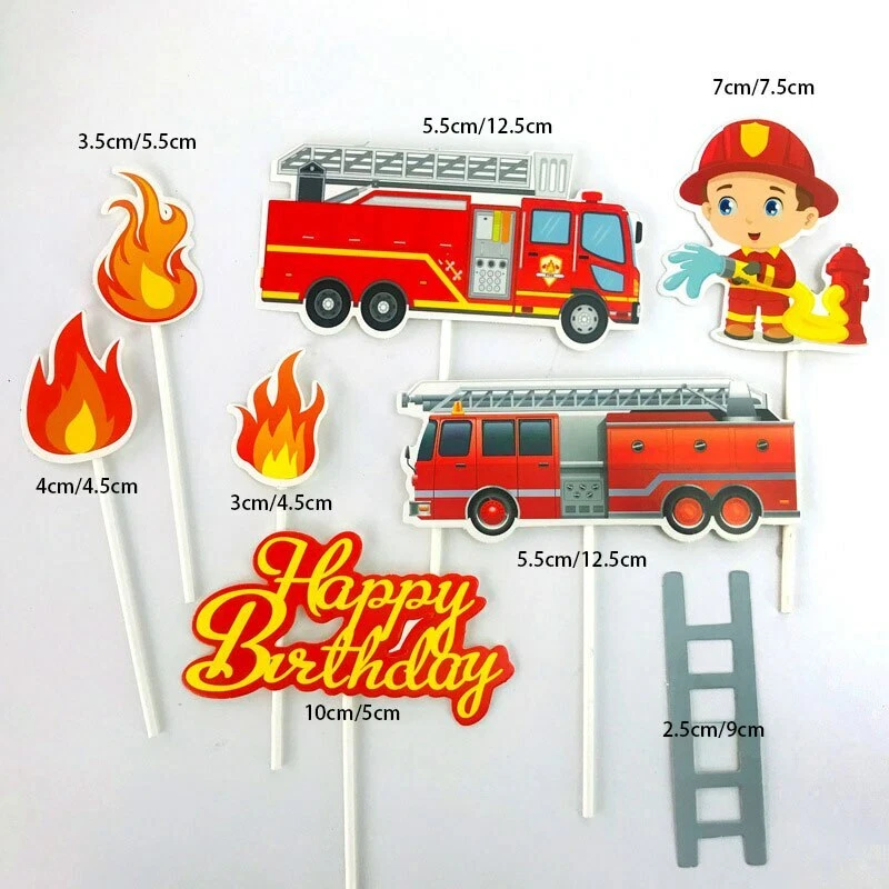 Discover 126+ fire truck cake images in.eteachers