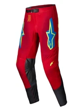 ALPINESTARS - 2025 SUPERTECH MAKER PANTS BRIGHT RED/YELLOW FLUO SIZE 36