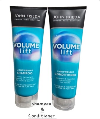 John Frieda VOLUME LIFT Lightweight Shampoo & Conditioner 250ml Pack 2x250ml