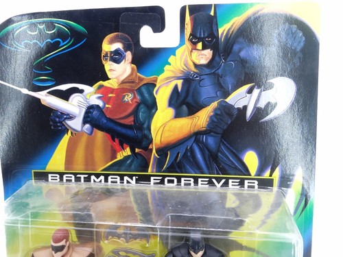 Batman Forever Robin 2Pack Vintage Juguete Figura de Acción Kenner 1995 NUEVO EMBALAJE ORIGINAL - Imagen 2 de 3