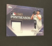 2024 TOPPS SERIES 1 TYLER GLASNOW 2023 POSTSEASON PERFORMANCE RELIC #’d 90/99!