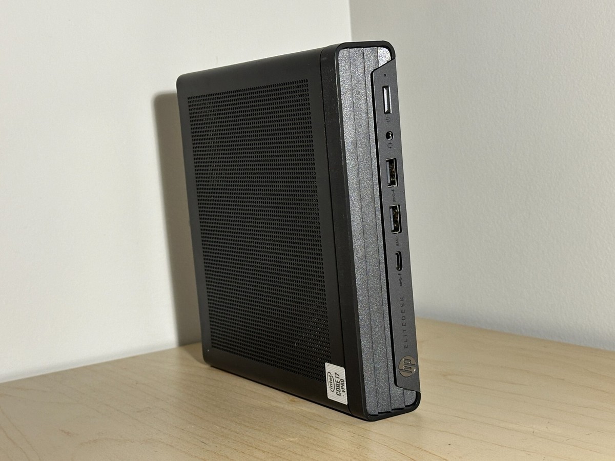 HP EliteDesk 800 G6 Mini i7-10700T 512GB 32GB NVIDIA GeForce