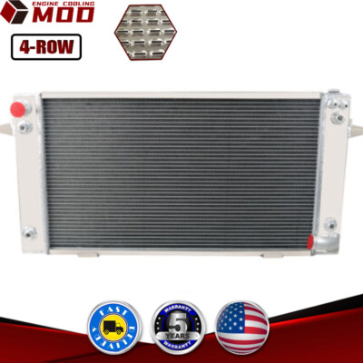 4 Row Radiator Fit 1987-1998 Land Rover Range Rover / Discovery I II 3.9/4.0L V8