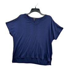 Alfani Super Soft Ribbed Pajama Top XXL