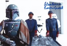 ALAN HARRIS signed Autogramm 20x30cm STAR WARS in Person autograph COA