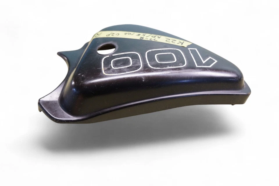 Kawasaki KE100 1976 EnduroKE 100 negro panel de cubierta lateral derecho k22 *AH15 Foto 4 de 4