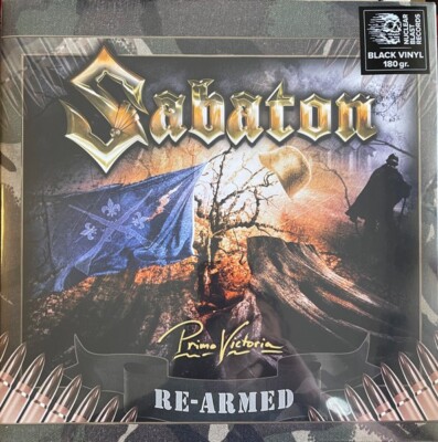 Sabaton - Primo Victoria Re-Armed 2 x LP 180 Gram Black Vinyl Album - NEW RECORD