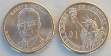 USA Pr&auml;sidentendollar 2015 Harry S. Truman P unz.