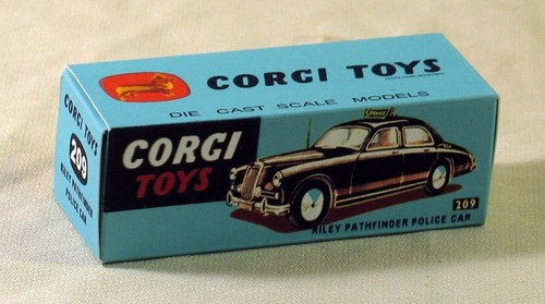 Corgi Toys 230 Mercedes Benz 220 SE Coupé Dans La Boîte Avec Boîte En Métal