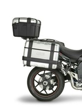 Triumph Tiger Sport Pannier Set + Top Box Set GIVI PLR6404 + 3 x TREKKER monokey