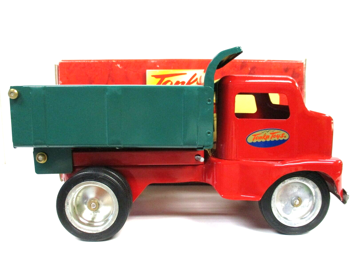 TONKA - 50TH ANNIVERSARY - CLASSIC 1949 DUMP TRUCK - 1/18 STEEL | eBay