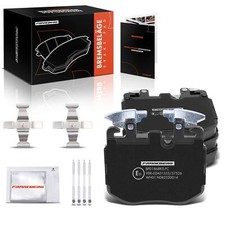 A-Premium Front Brake Pads Set for BMW 2 3 4 5 6 7 8 Series i4 X5 X6 X7 15-22