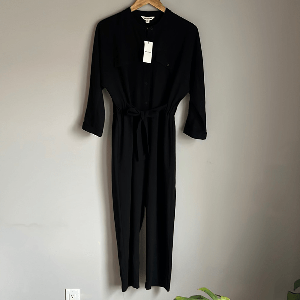 NWT whistles utility crepe jumpsuit