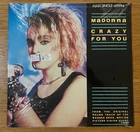 MADONNA "Crazy For You" original 1985 Maxi 45 RMP - SEALED & Mint!