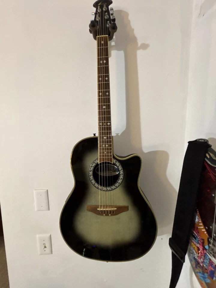 Ovation CC157 Grey Burst Acoustic Electric (2004-2005? Kaman Era) - Image 3 of 4