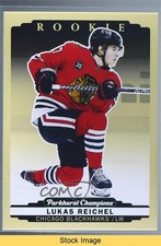 2022-23 Upper Deck Parkhurst Champions Rookies Lukas Reichel #318 READ 0w8