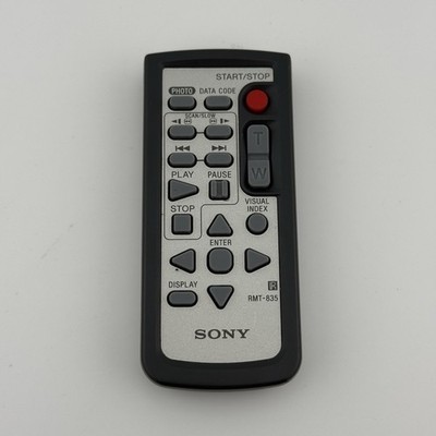 Sony RMT-835 Remote Control OEM Genuine Replacement Untested Clean