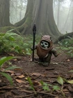 Star Wars Warok Ewok Action Figure Esb Vintage Kenner