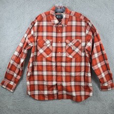 Carhartt Rugged Flex Relaxed Fit Long Sleeve Snap Button Shirt Men's Size XL