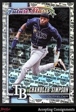 2026 Topps Celebration Opening Day Foil #342 Chandler Simpson FS RAYS