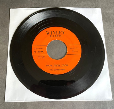7'' The Collegians - Zoom, Zoom, Zoom - US Doo Wop