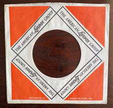 Vintage London Records 45 rpm Company Sleeve