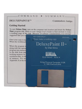 Deluxe Paint II Software für Amiga