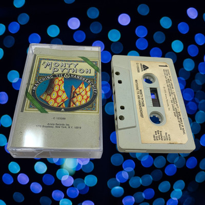 Vintage Monty Python Matching Tie And Handkerchief Audio Cassette Tape 1973