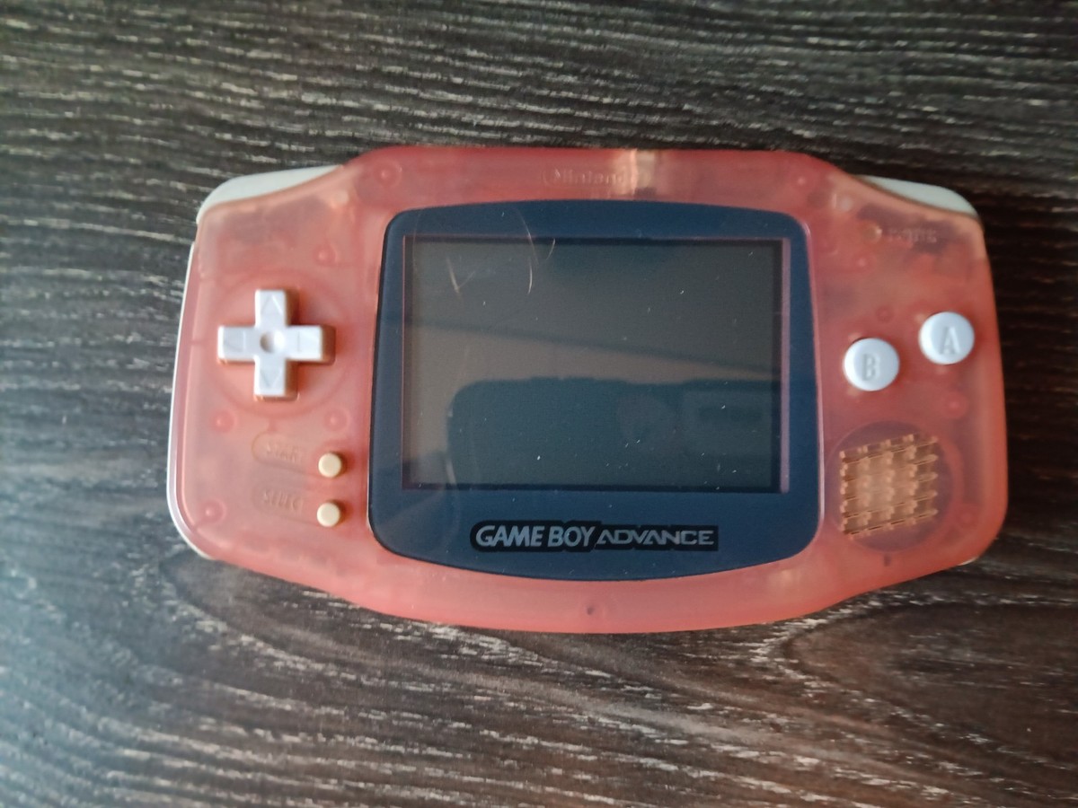 Nintendo Game Boy Advance 32MB Handheld System - Fuchsia Pink for
