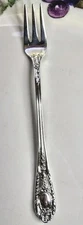 Fontaine International Sterling Silver Seafood Cocktail Shrimp Fork 5 1/2"