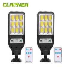 1-4x Outdoor Solar Wall Light LED Motion Sensor Bright Flood Street Lamp 3 Modes