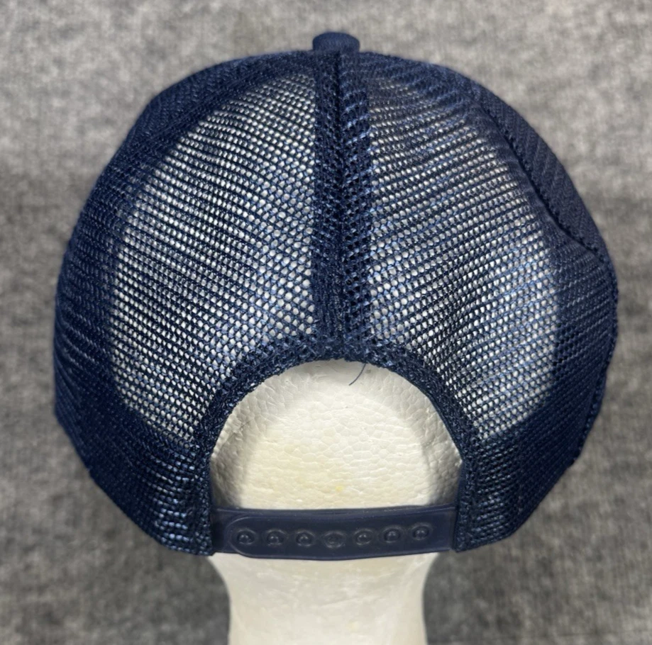 Vintage Cleveland Indians Chief Wahoo Trucker Hat Mesh Snapback MLB M/L - Image 4 of 4