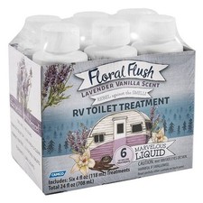 Drop-Ins 24 oz. Lavender Vanilla Floral Flush Toilet Treatment