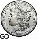 1884-S Morgan Silver Dollar Coin, Choice XF Better Date San Francisco Issue