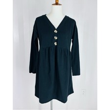 ASOS Women’s Black Fit & Flare Oversized Dress Sz 2