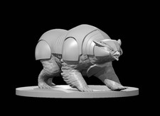 Owlbear Armored for D D Dungeons and Dragons Pathfinder DND Mini